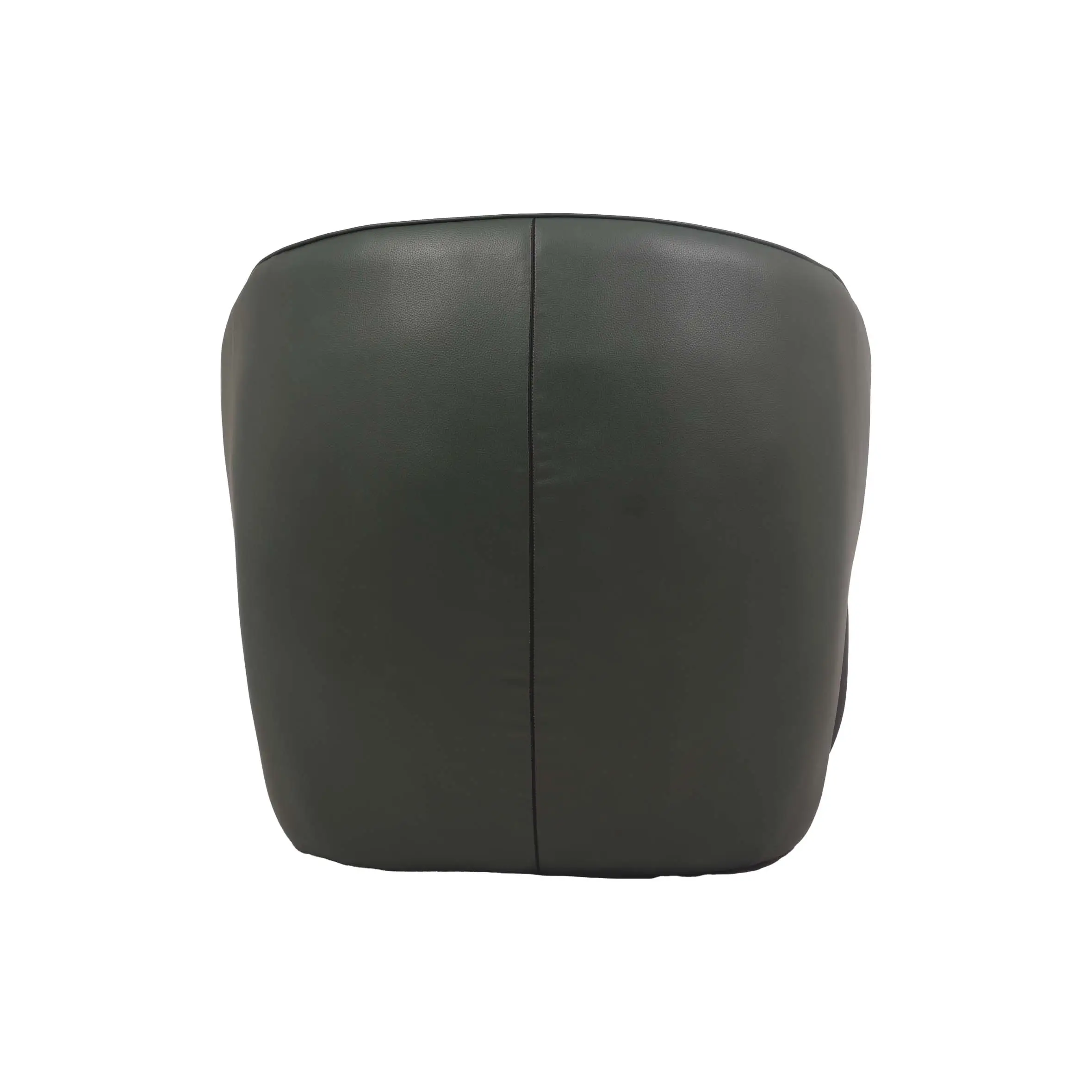 Modern interior featuring a sleek dark grey chair, a green abstract painting, copper pendant light, potted plants, and a glossy floor exuding elegance.