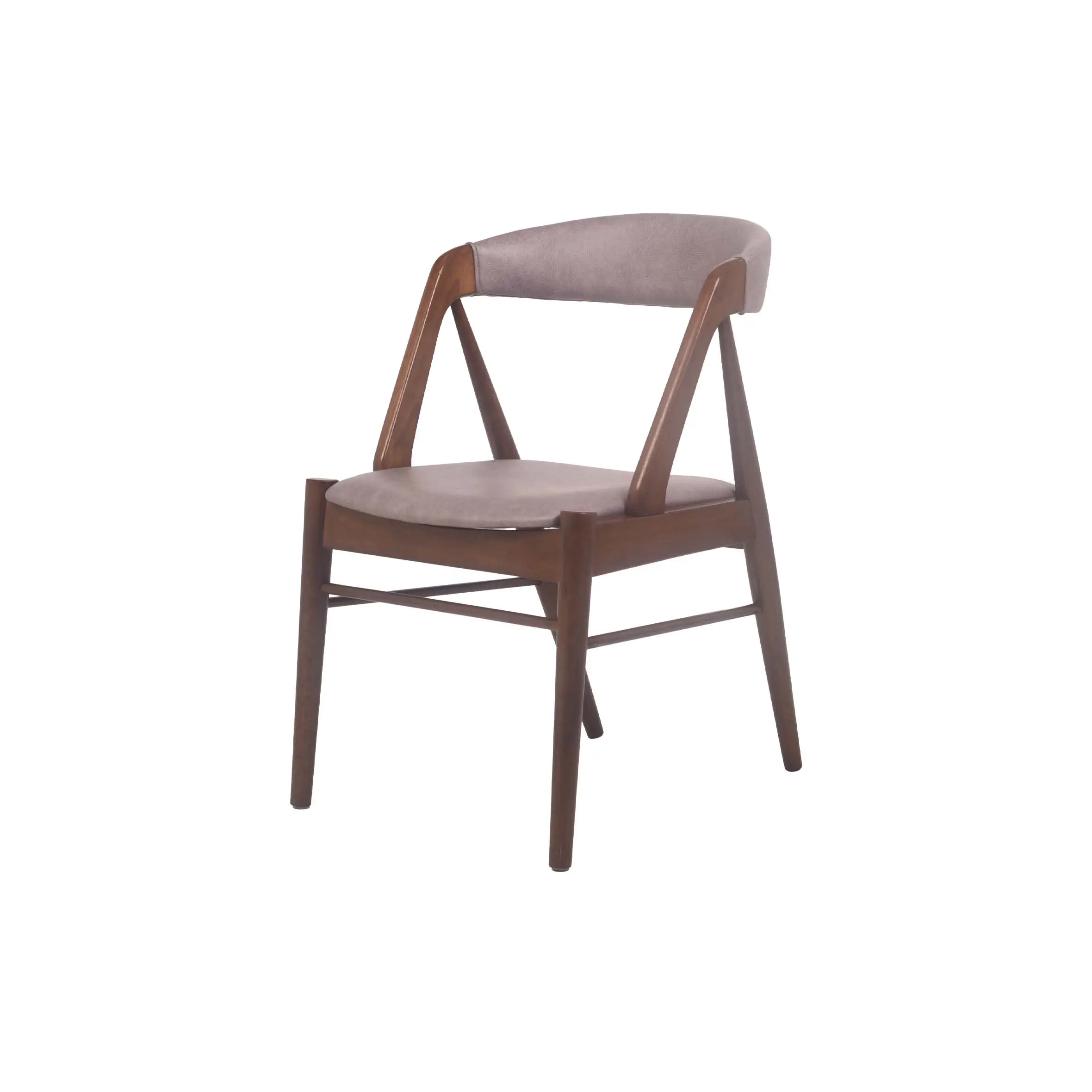 A modern conference room with wooden table, elegant chairs, and pendant lights. Floor-to-ceiling glass windows provide ample natural light, conveying a sleek and professional atmosphere.