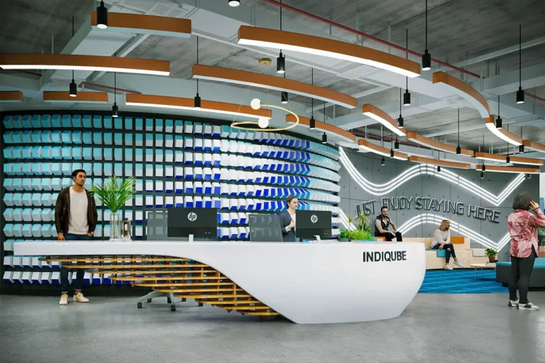IndiQube Unitech Cyber Park managed office spaces and coworking spaces