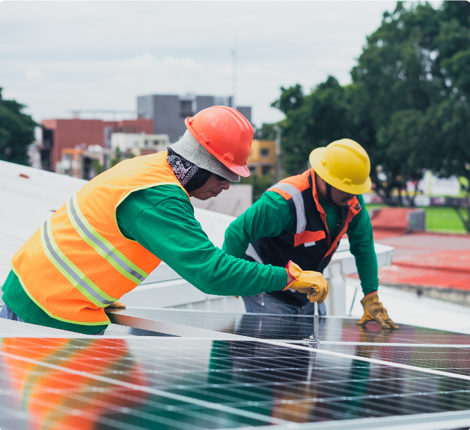 Call to action for rooftop solar installation and solar power solutions