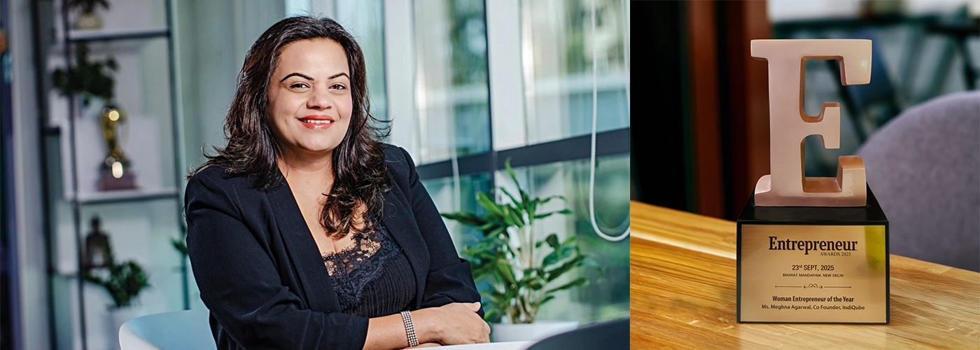 Meghna Agarwal Recognized as Woman Entrepreneur of the Year at Entrepreneur Awards 2025