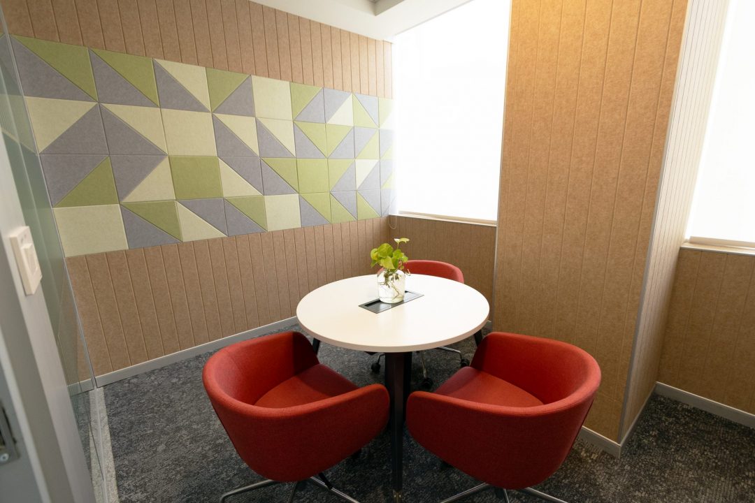 Supportive coworking community and shared workspace