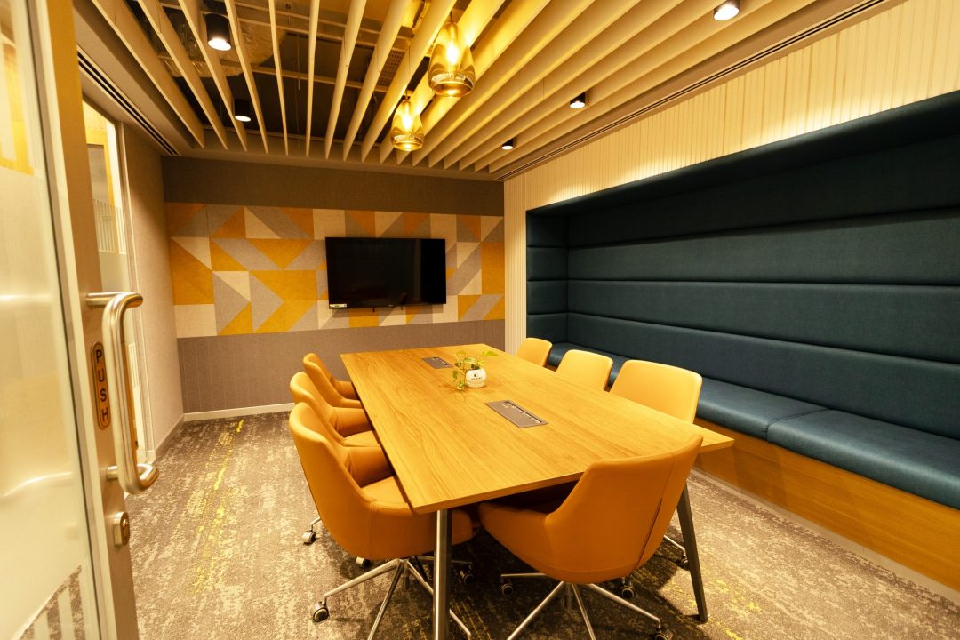 8 Seater Meeting Room in managed office spaces and coworking spaces
