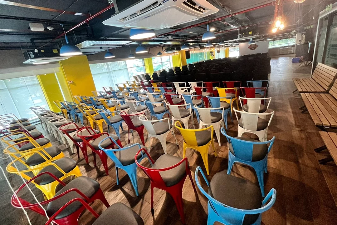 IndiQube Kode event spaces in managed office spaces and coworking spaces