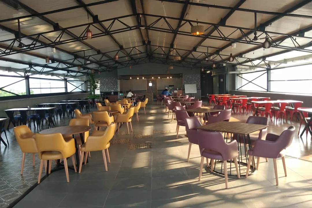 IndiQube Logos in managed office spaces and coworking spaces